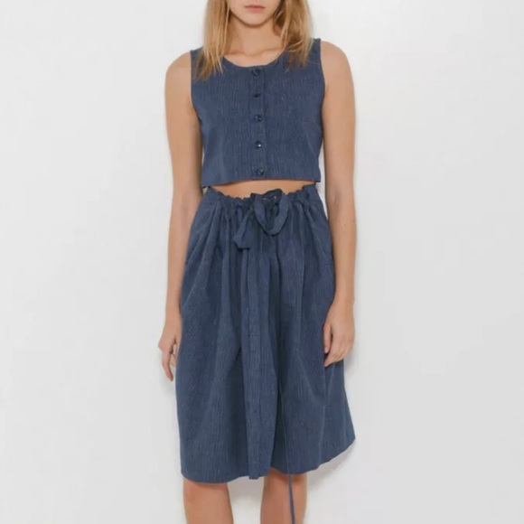 Caron Callahan Dresses & Skirts - Caron Callahan Ripley cotton dress fits 4 or 6 blue stripe